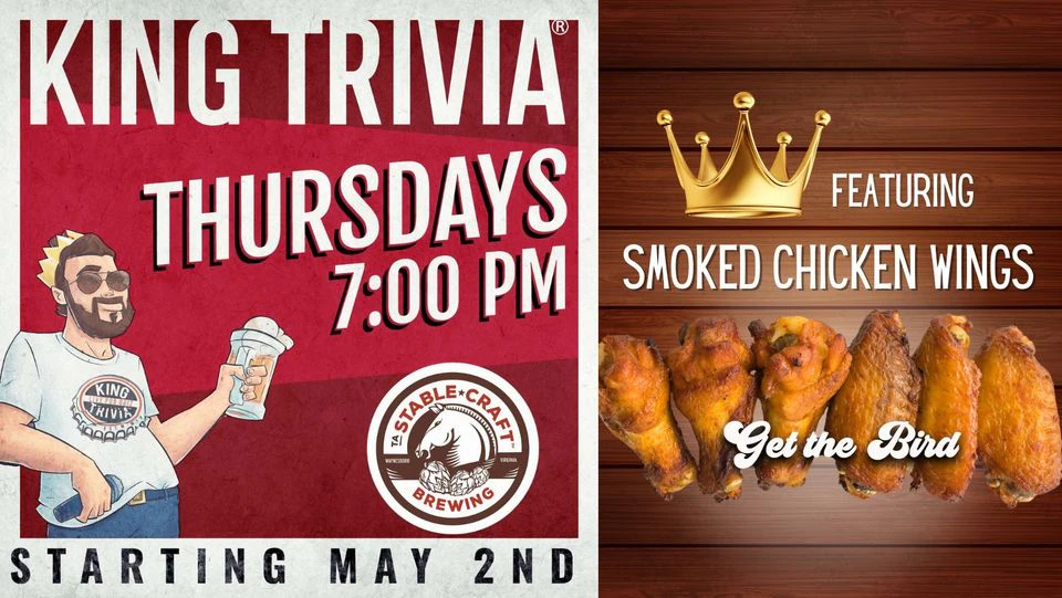 Thursday Trivia at Stable Craft - Calendar Of Events