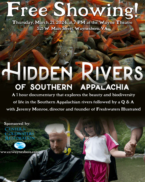 Hidden Rivers of Southern Appalachia - Calendar Of Events